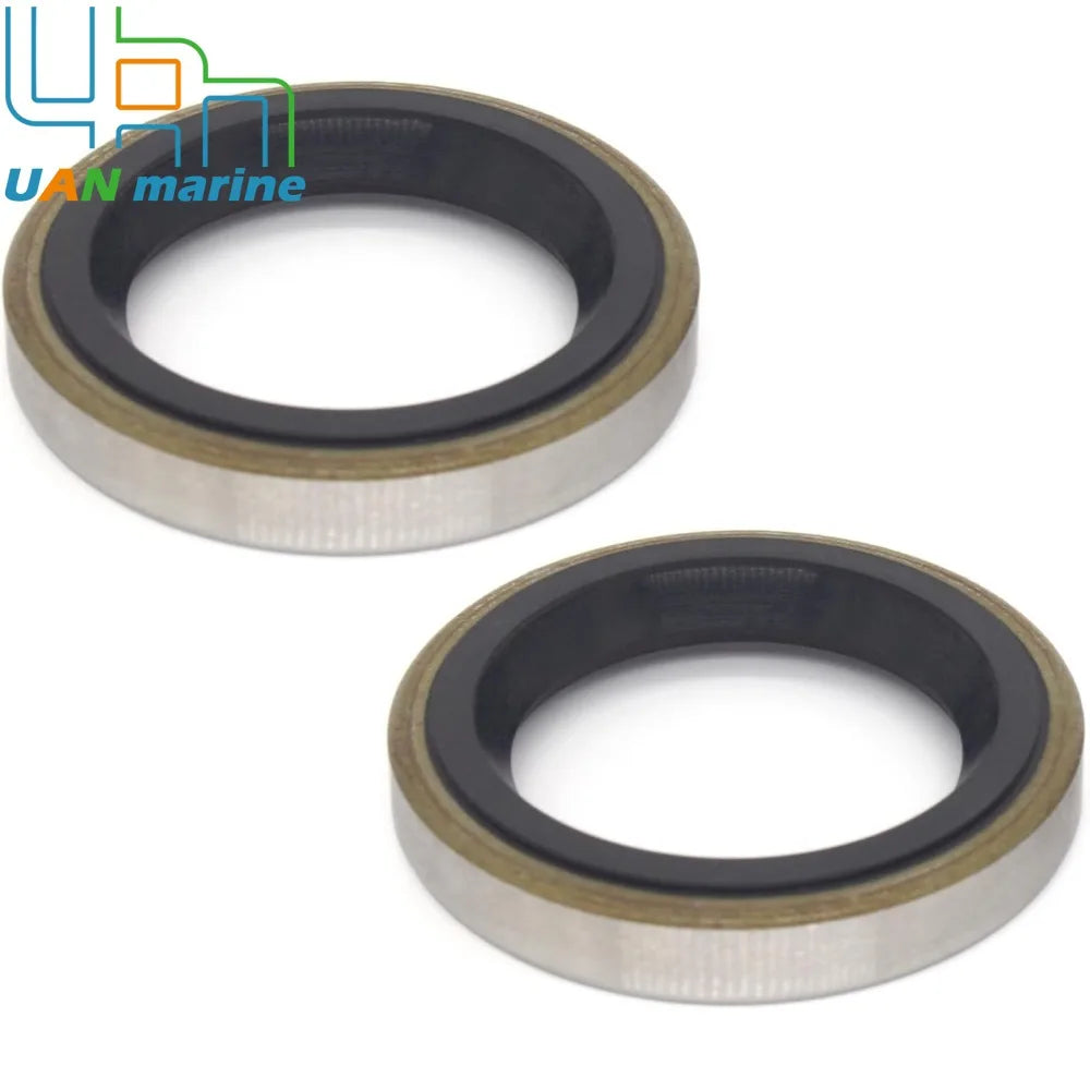 330137 2 Pcs Oil Seals for Johnson Evinrude OMC Outboard Engines and Stern Drives For 0330137 313398 0313398 18-2001 GLM 86030