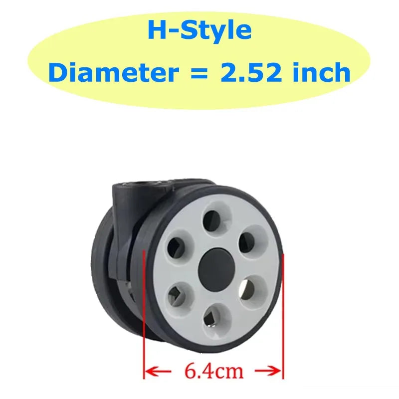 Diameter 1.97INCH/2.52 INCH Wheels for rimowa suitcase wheel replacement for rimowa suitcase wheel assembly rimowa suitcase part