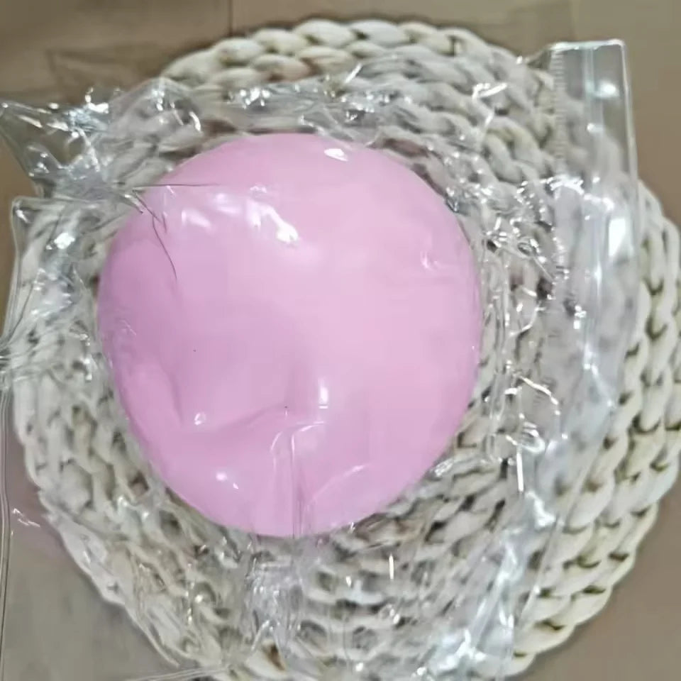 Stress Relief Squishy Ball, Soft Anti-Anxiety ADHD Sensory Fidget Toy, Durable Washable Squeeze Stress Ball for Adults