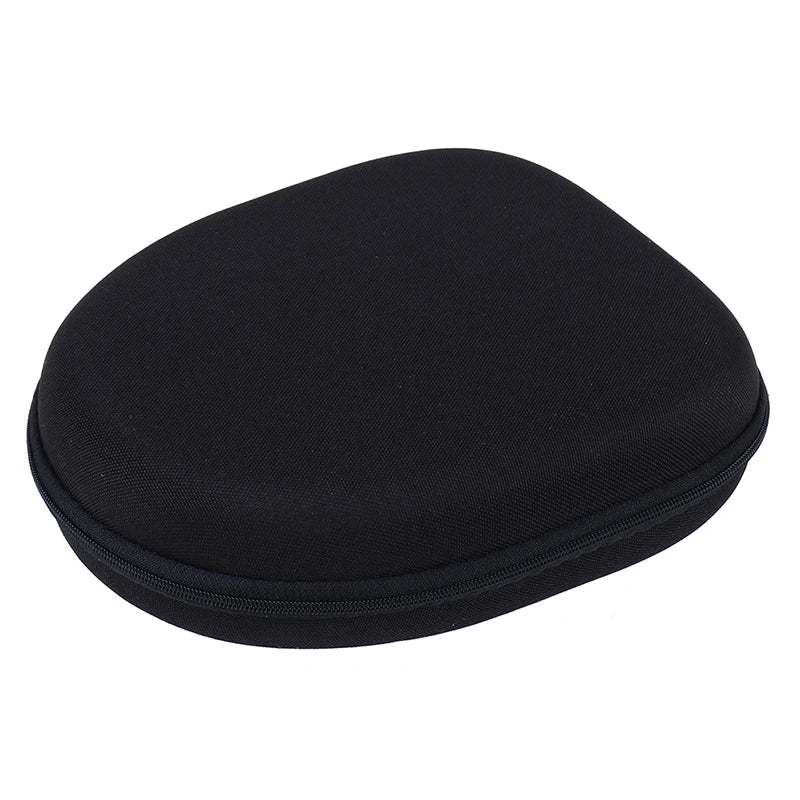 【C】Black Hard Shell Carry Headphone Headset Earphone Case Bag Collector Pouch Box