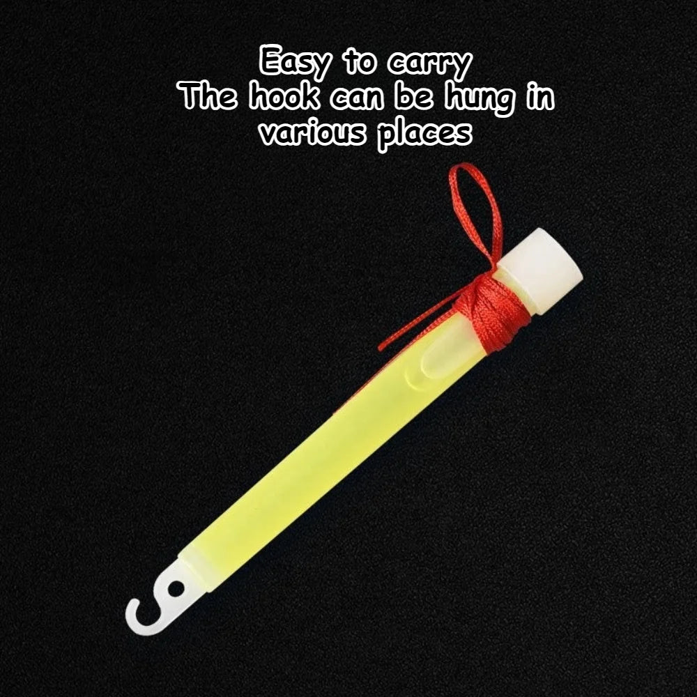 12 Hour Emergency Glow Sticks Bright Light Survival Safety Stick Waterproof Camping Hiking Fishing Power Outage Outdoor Use