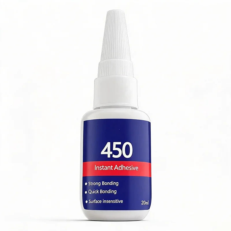 5Sec Super Glue Strong Universal Adhesive Shoes Glass Metal Wood Plastic Ceramic Quick Dry Instant Adhesive Industrial Strength