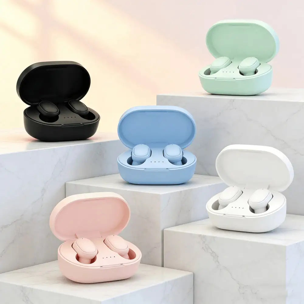 Mini Earphones Wireless Bluetooth 5.3 Earbuds In-Ear Music Sports Headset For Smart Phone Headphone With Mic