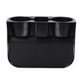 Leather Car Cup Holder: Add Stylish Storage to Your Vehicle with This Slotted Black Car Seat Box