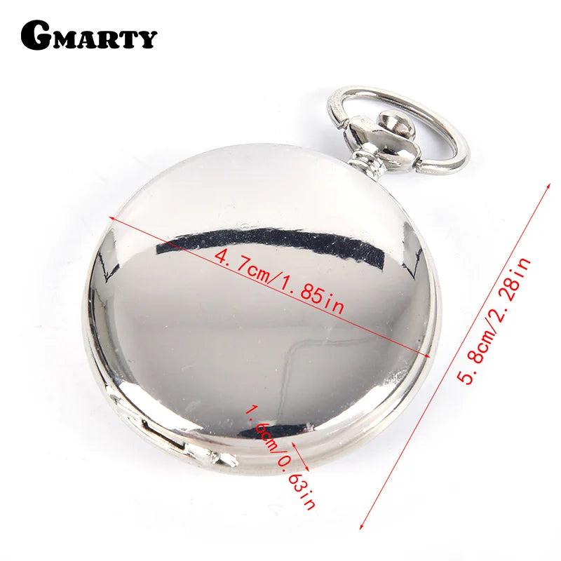 Flip Pocket Watch Compass Portable Hiking Navigation Compass Keychain Outdoor Camping Survival Tool