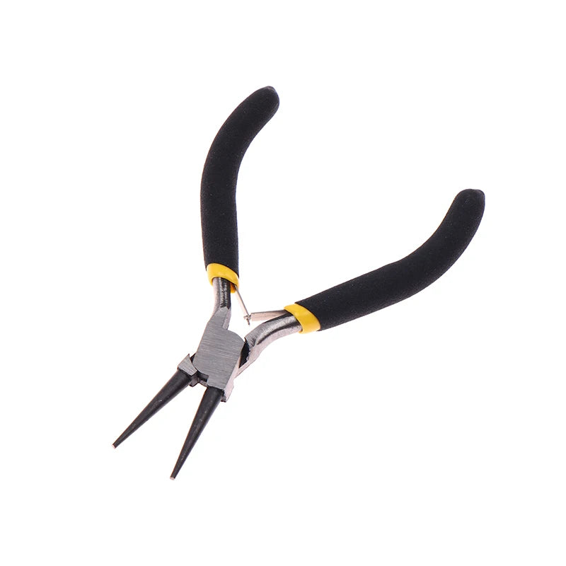 Jewelry Multi-functional Pliers Carbon Steel Forging Jewellery Plier Mini Plier Round Flat Long Nose Plier Jewelry DIY Hand Tool