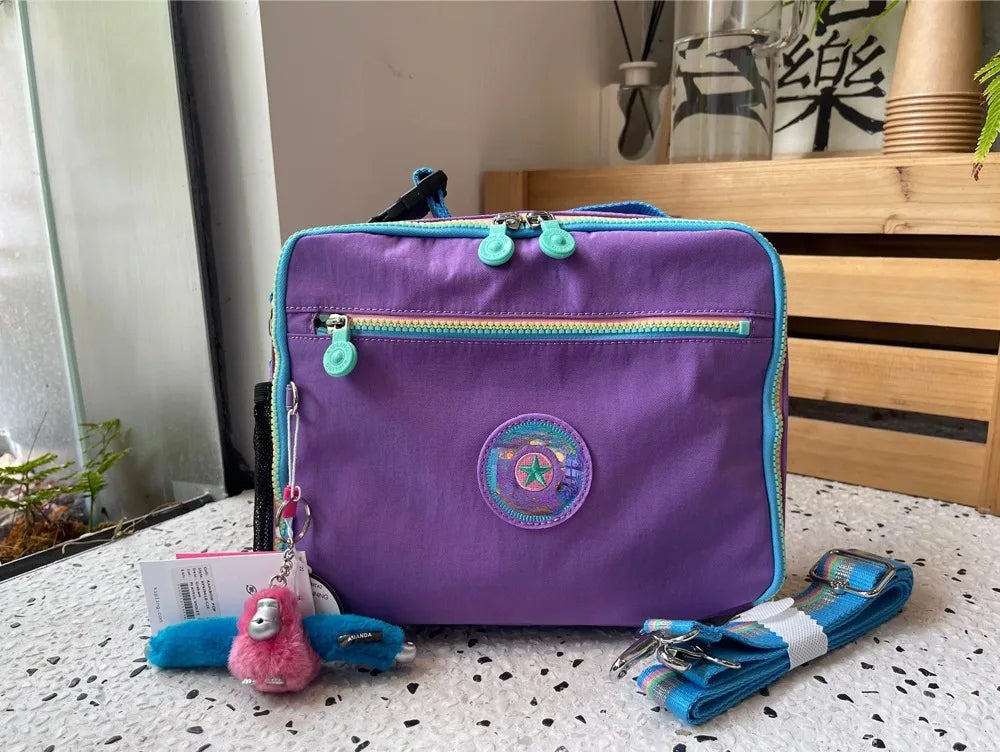 from China Monkey Shoulder Handbag Women's Bag Nylon Cloth Purse Wallet Coin Purse Handheld Bag Fashion Spring Season