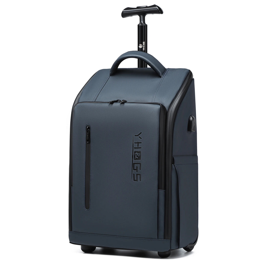 20 Inch Boarding Cabin Luggage Suitcase Rolling Luggage Backpack Women Men Carry on Travel Trolley Case with USB Business Bags