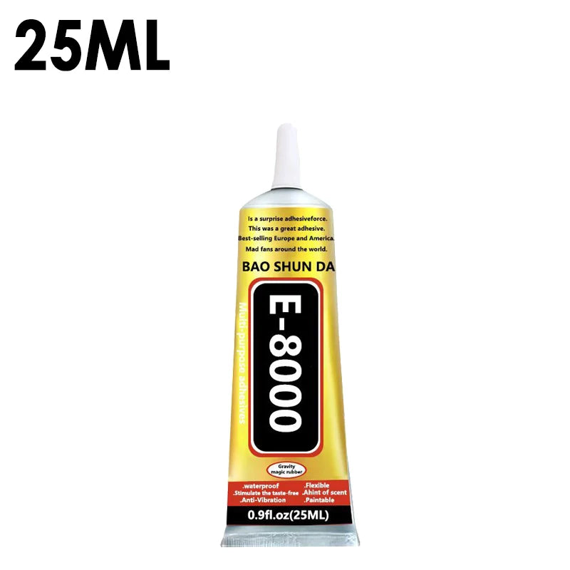 Multi-size Phone Screen Repair Glue Flexible Frame Sealant Anti-warping Universal Waterproof Adhesive for Mobile Phone Fixing Ho