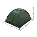 Ultralight Camping Tent for Hiking Shelter 2 Person Dual-layer Door Weatherproof Backpacking Equipment—Ideal for Adventures
