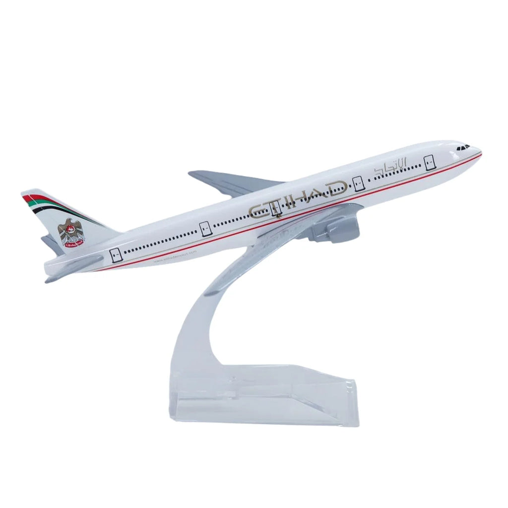16CM 1/400 Diecast Alloy B777  Airplane Model Toy Plane Collected Gift Series Static aircraft model for Collectible Display