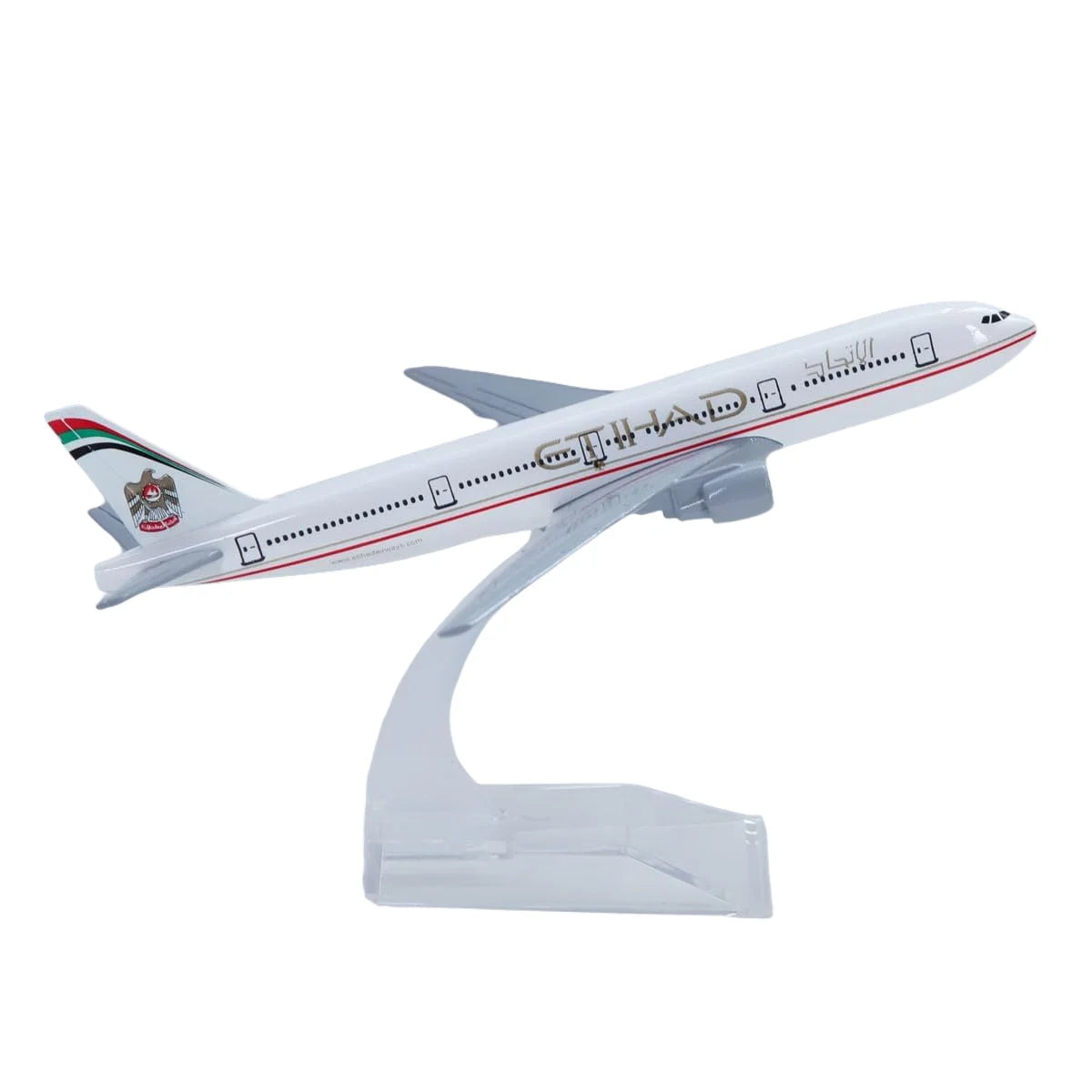 16CM 1/400 Diecast Alloy B777  Airplane Model Toy Plane Collected Gift Series Static aircraft model for Collectible Display