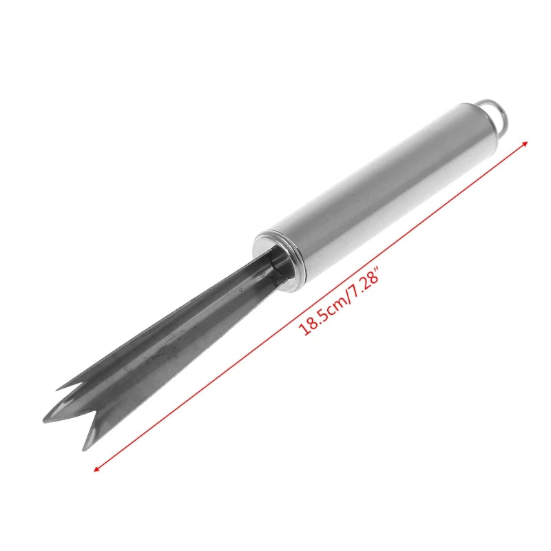 Stainless Steel Pineapple Peeler Remover Fruit Slicer Eye Cutter