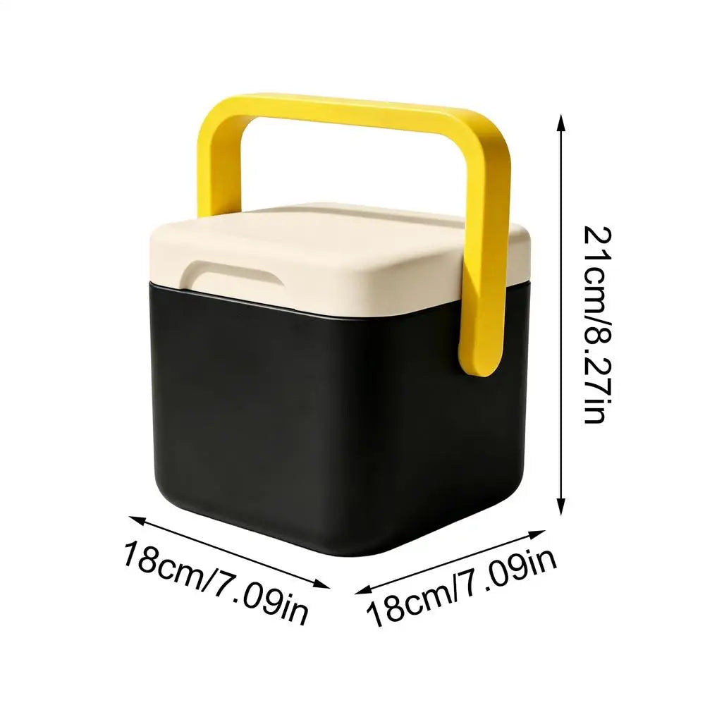 Cooler for Camping Insulated Cooling Case Fit 12 oz Can Portable Cooler with Handle for Office Beach Picnic Party Delivery Bar
