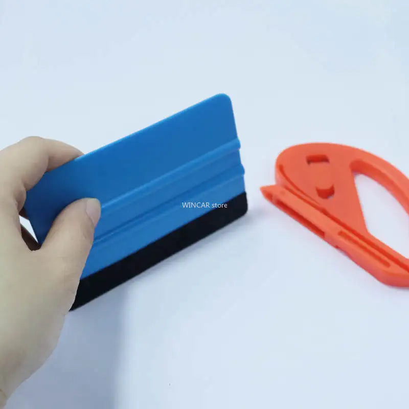 New Car Vinyl Wrap Tool Set Film Cutter Squeezing Scraper Carbon Fiber Film Wrapping Cutter Aid Tool Window Tinting