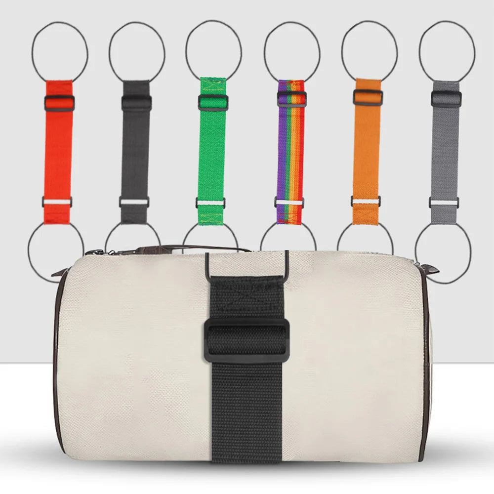 Versatile Luggage Elastic Strap Reusable Adjustable Luggage Connector Straps Travel Suitcase Fixed Strap Elastic Luggage Strap