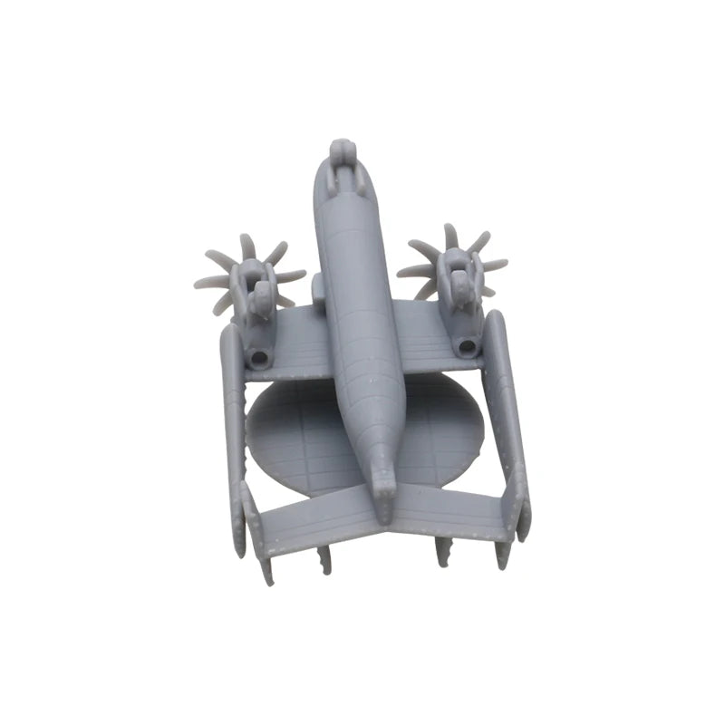 10PCS 1/2000 700 400 350 Scale Carrier-borne Early Warning Aircraft Hawkeye E-2C Model Reconnaissance Plane DIY Military Toys