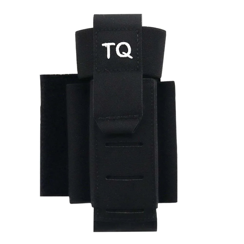 Outdoor Tactical Tourniquet Pouch TQ Holder Quick Deploy Trauma Kit Storage With Hook Loop Panel For Airsoft Combat Hunting Vest