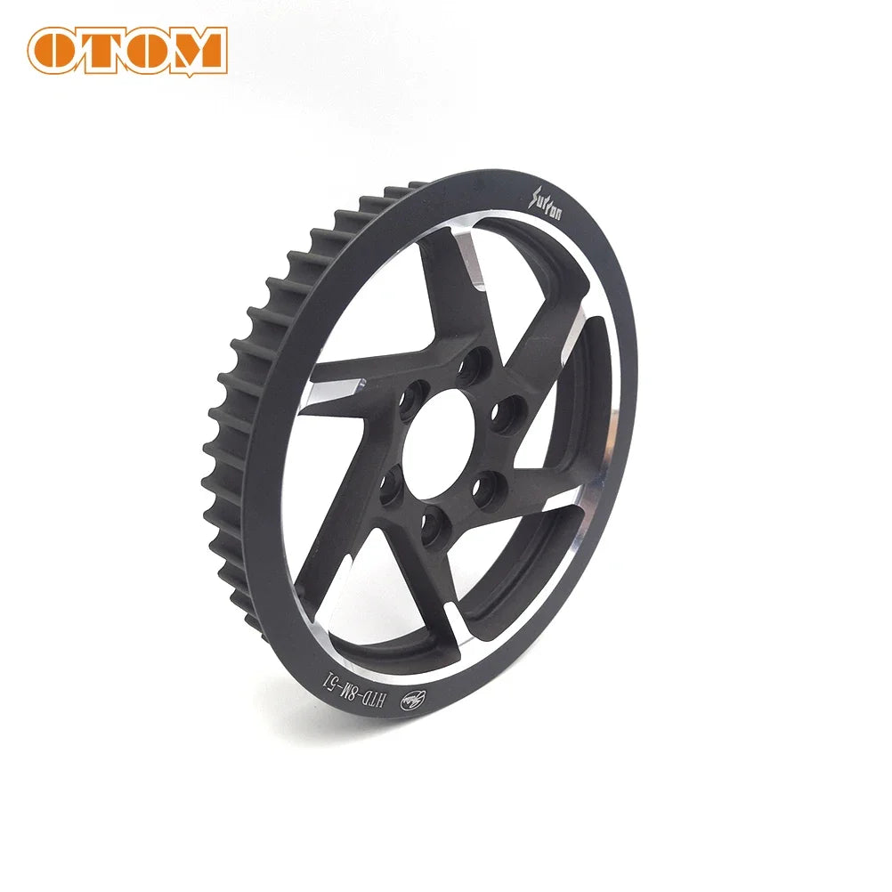 OTOM Motorcycle Original Drive Wheel Big Small Set Wheel Drive Sprocket for Surron Light Bee X S Electric SURRON Chain Drive