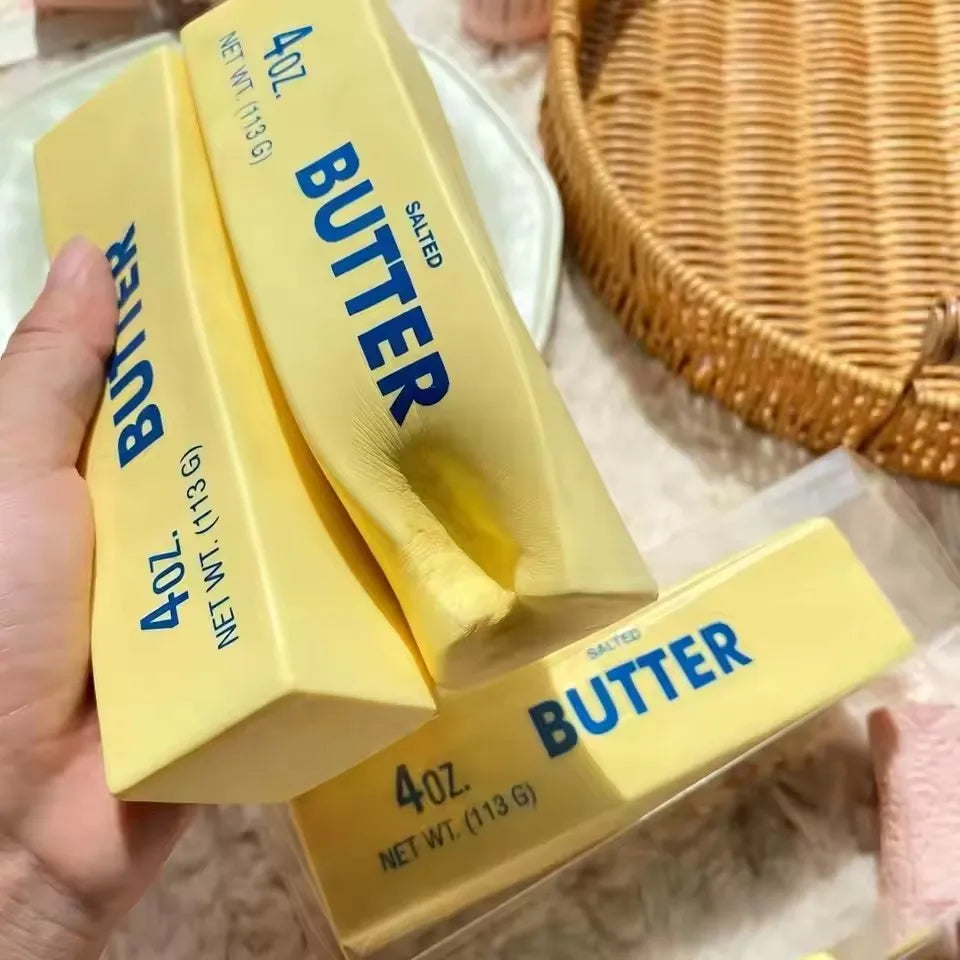 Squishy Butter Stick Fidget Toy Sticky Butter Stick Slow Rebound Stress Ball Squeeze Toy Anti-stress Sensory Toy for Adults