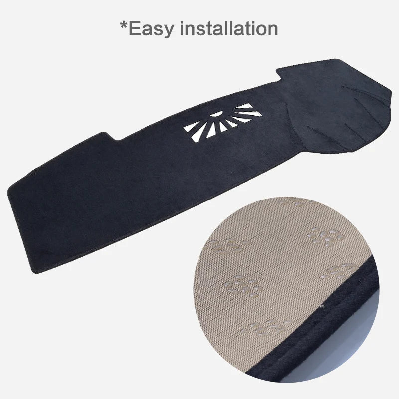 Car Dashboard Mat for Land Rover Range Rover Evoque 2011-2018 Sunshade Protective Carpet Dash Mat Dashmat