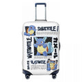 Luggage Cover P-Pikachizer Design Elastic Fabric 18-32 Inch Suitcases Anti-Scratch Dustproof Travel Protective Cover