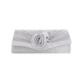 Women's Evening Bag Silk Dinner Bags Banquet Package Flower Clutch Envelope Bag Dress Party Shoulder Bag Chain Handbags Luxury