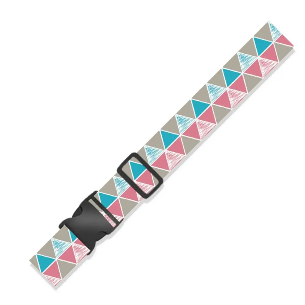 Multicolor Luggage Belts 5*180cm Ethnic Style Baggage Bunding Strap Travel Supplies Reinforce Suitcase Accessories Travel