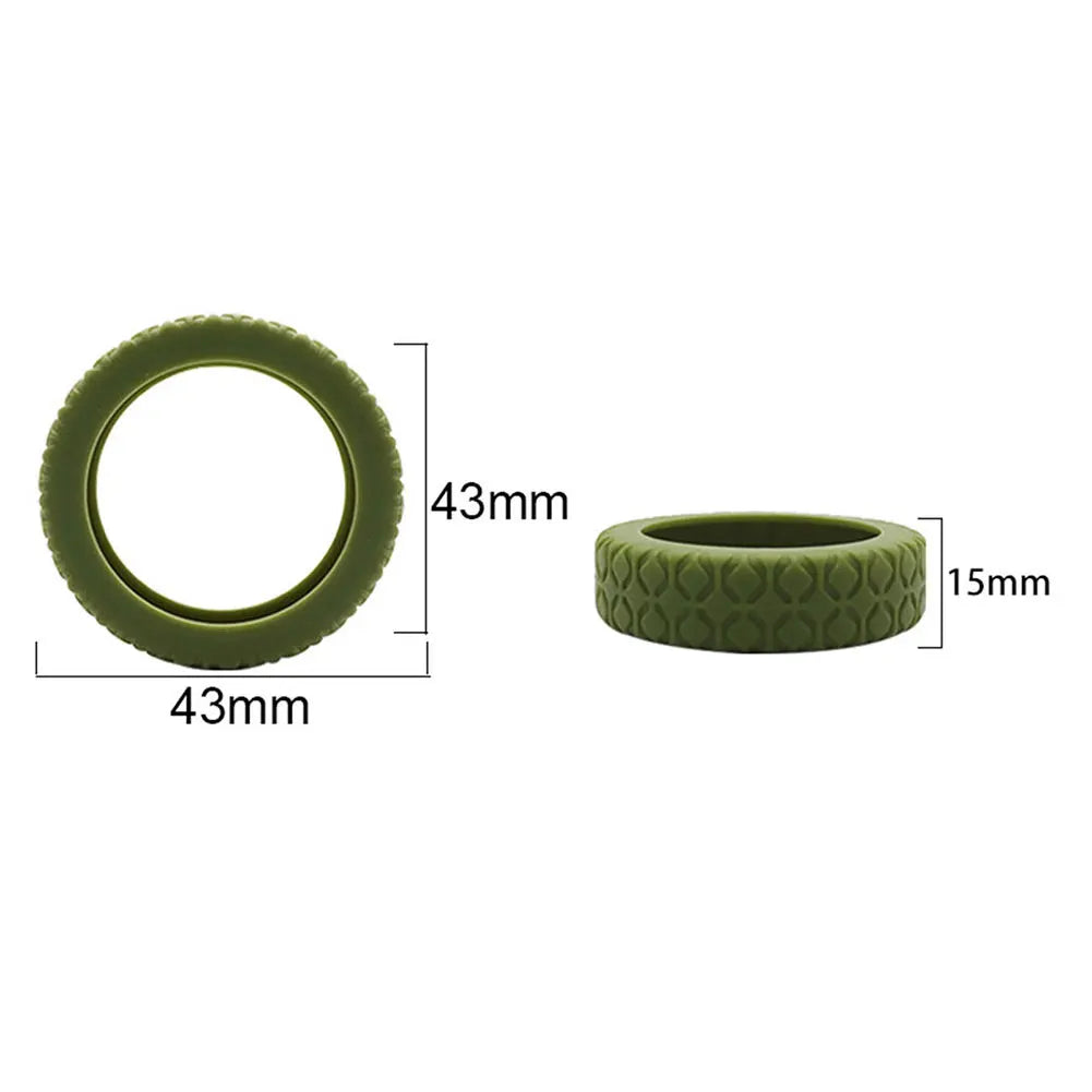 Luggage Wheels Protector Suitcase Small Parts Wear Resistant Silicone Protection Cover For Most Spinners Wheels
