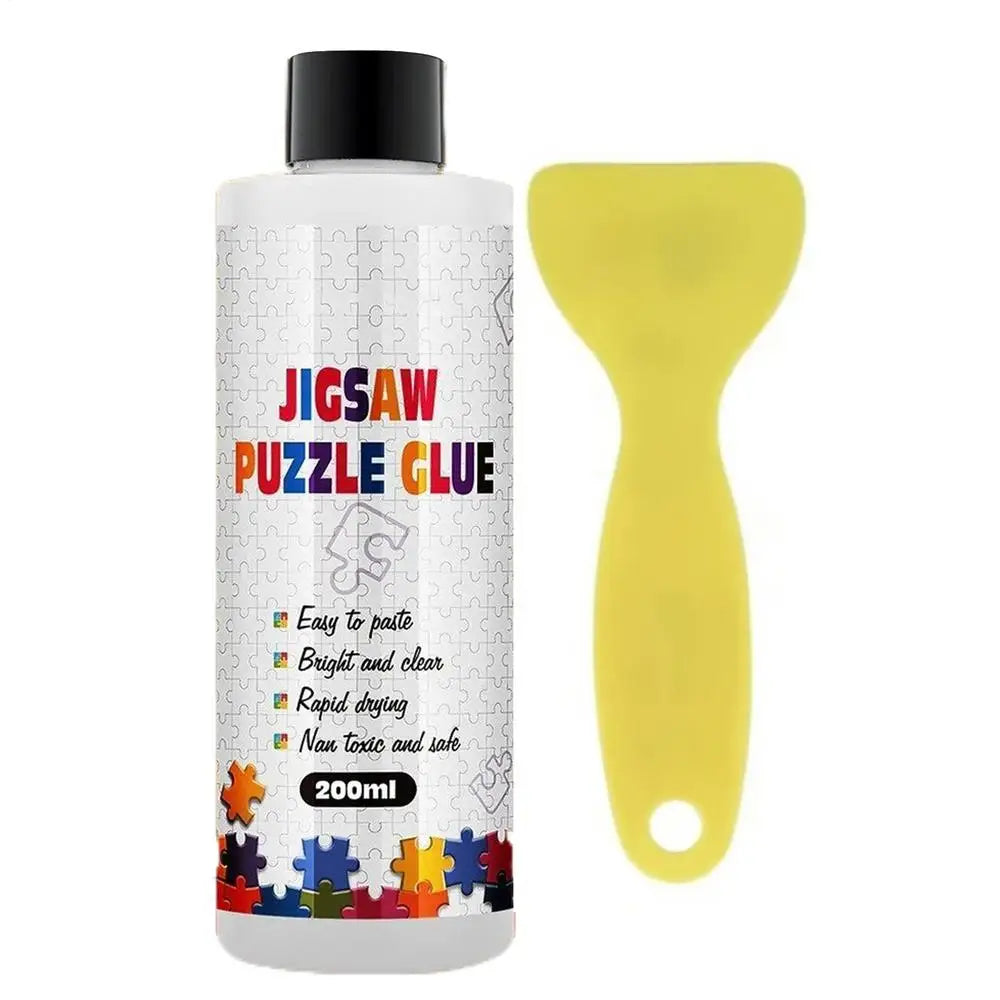 200ml DiamondPainting Sealer Art Glue Continuous Hold Gloss Effect Puzzle Puzzle Highlight Glue Artwork Maintenance Quick Drying