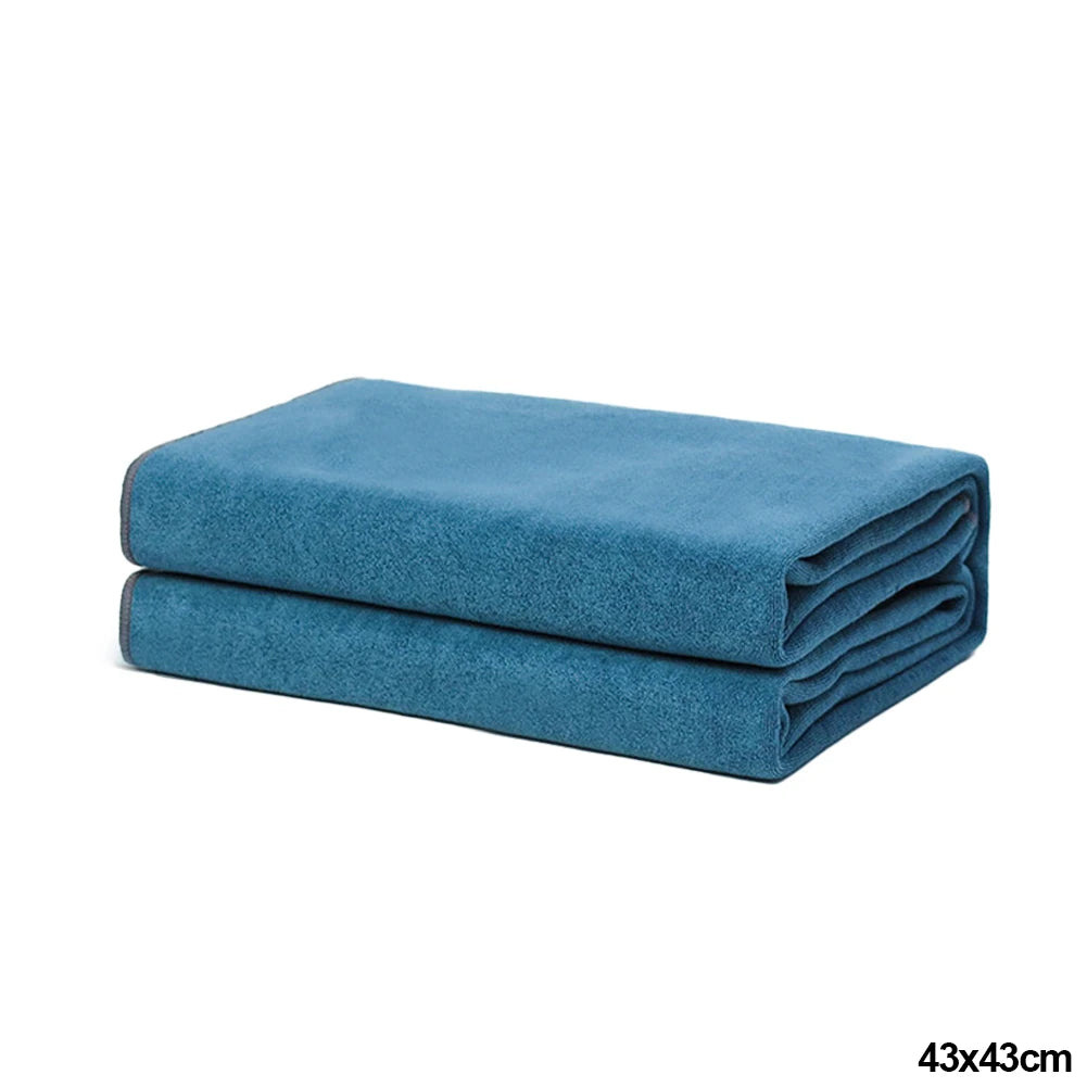 Car Wash Microfiber Towel Car Cleaning Drying Cloth Car Care Cloth Detailing Microfiber Towel Car Microfiber Cloth 43*43/35*75cm