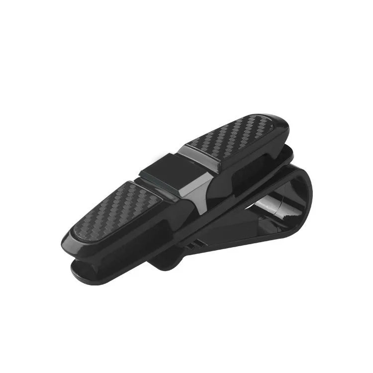 1PC Sunglasses Car Glasses Holder Holder Clip 180 Degree Sunglasses Holder Sun Visor Sunglasses Holder Car Vehicle Accessories