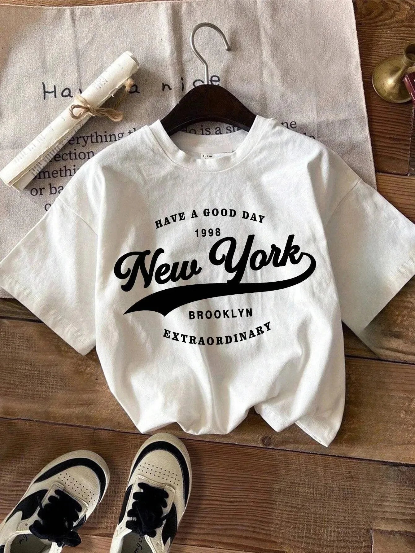 Summer Women California T-Shirt American Vintage O-Neck Tops Tees Fashion Los Angeles Clothing Female Casual Streetwear Top