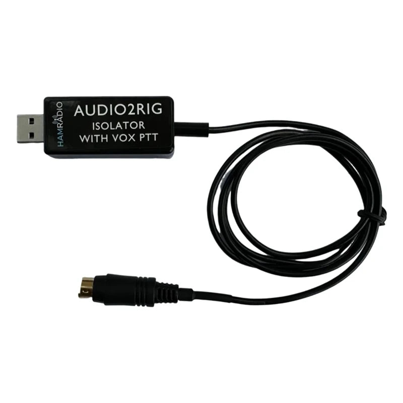 Radio Connector Digital Modes Interface for Amateur Radio with Built-in Audio Codec PTT KIT FT8-ABAM