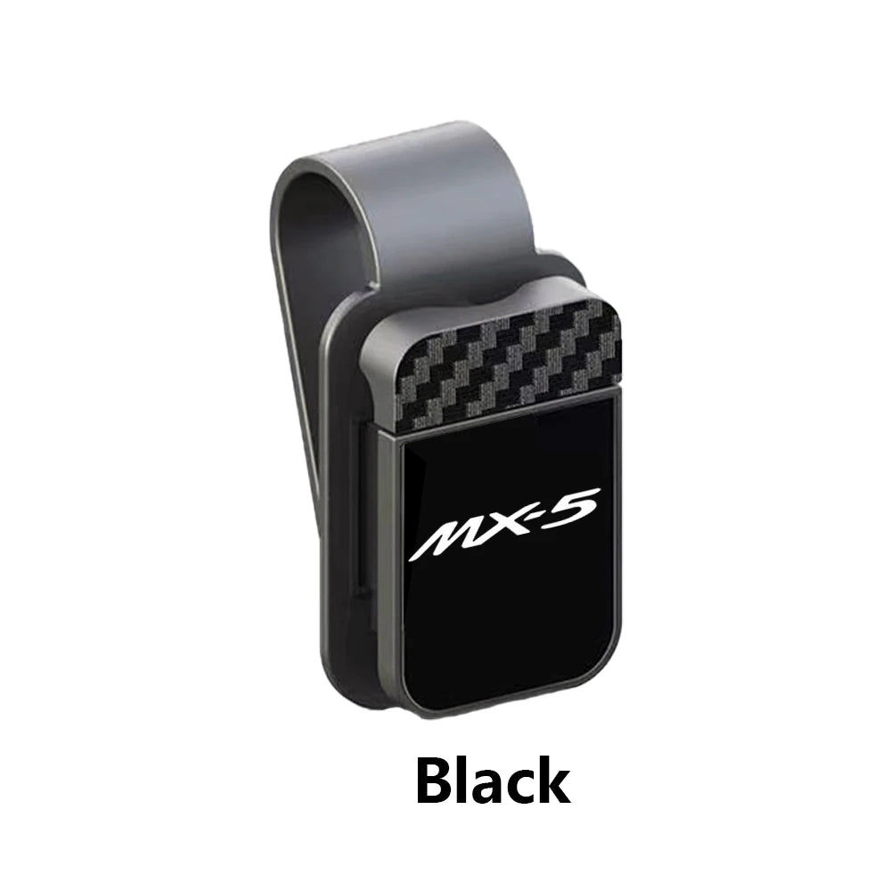 Car Eyewear Case Box Sunglasses Holder Sun Visor Storage Protective Frame Box Glasses Clip For Mazda MX-5 Car Interior