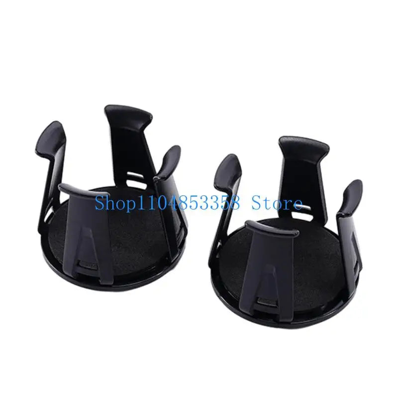 2Pcs Car Beverage Holder Adhesive Cup Storage Rack Car Cup Bottle Holder Multifunction Drink Rack Auto Accessories Black