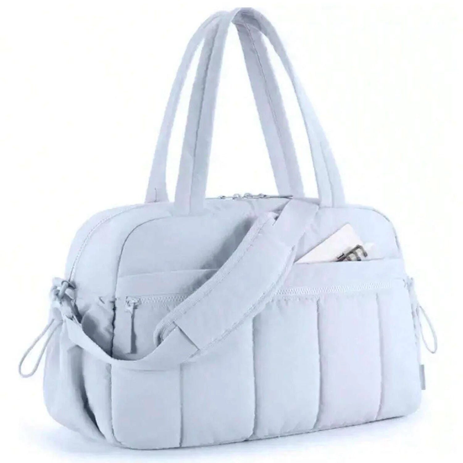 Large Capacity Gym Bag , Duffle Bag for Travel with Wet Pocket, Lightweight Carry on Weekender Duffel,  Multi-compartments Waterproof Shoulder Bag
