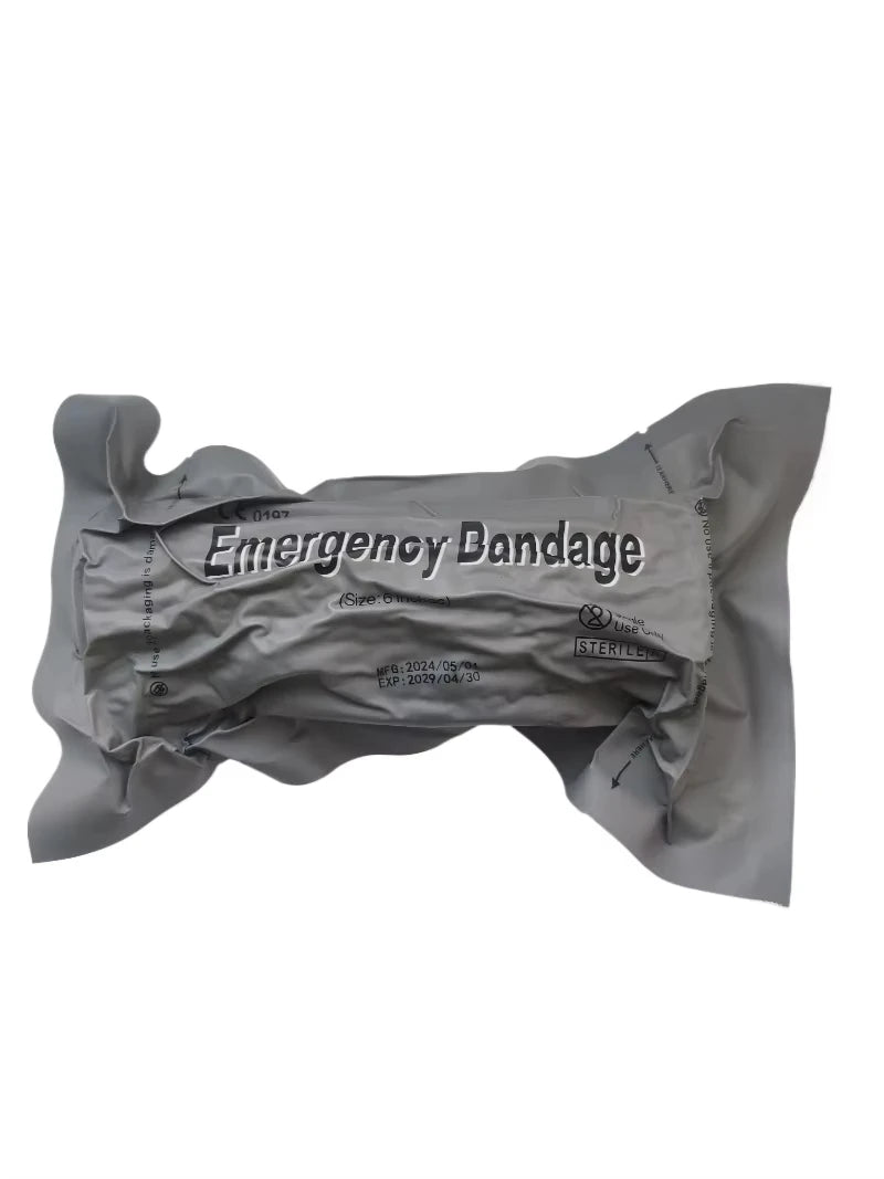 2026 Israeli Bandage 4/6inch, Emergency Trauma Kit for Outdoor Camping Hiking,Professional First Aid Wound Care Pressure Bandage