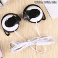 Wired Headphones Stereo 3.5MM Ear Hook Music Game Earphone With Mic For Mobile Phone PC Laptop Mp3 Mp4 Wired Headset