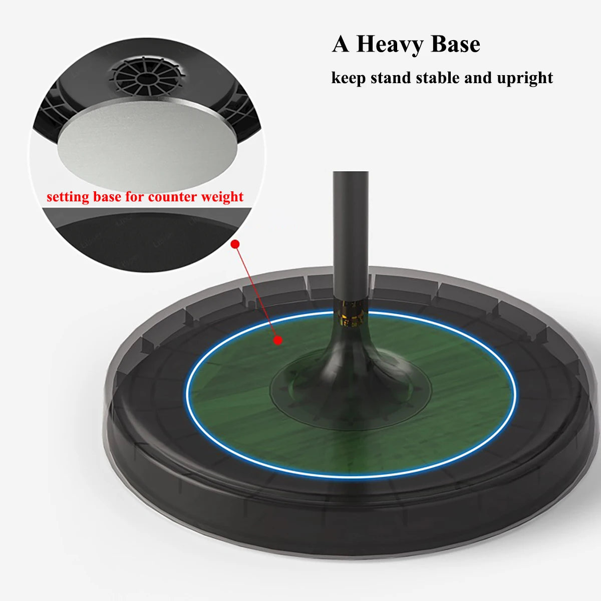 Stable Headphone Stand Universal Desktop Support Gaming Headset Holder Aluminuim ABS Plastic Black White Rack Earphone Stand