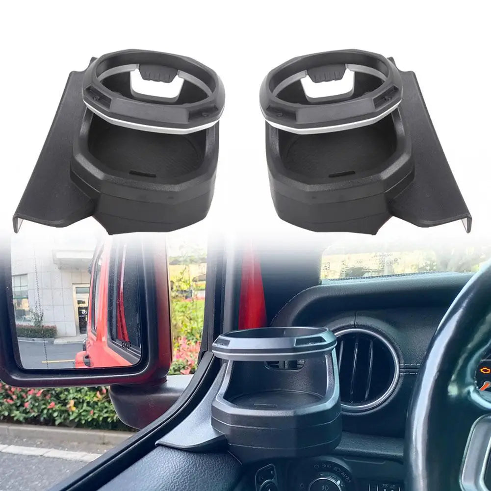 Car Door Cup Holder for Jeep WRANGLER JL 4-Door JT 2018-2023 Car Door Window Modified Car Interior Accessories N7O4