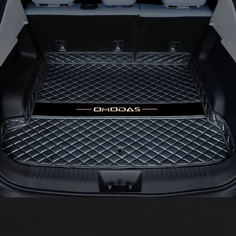 Car Trunk Mat for Chery Omoda 5 Accessories 2023 2024 Main Pad Retrofitting The Special Car Trunk Pad for Interior Decoration