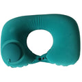 U-Shape Travel Pillow Inflateble Portable Folding Pillow Cervical Spine Protection Sleep Pillow Car Inflate Ring Neck Pillows