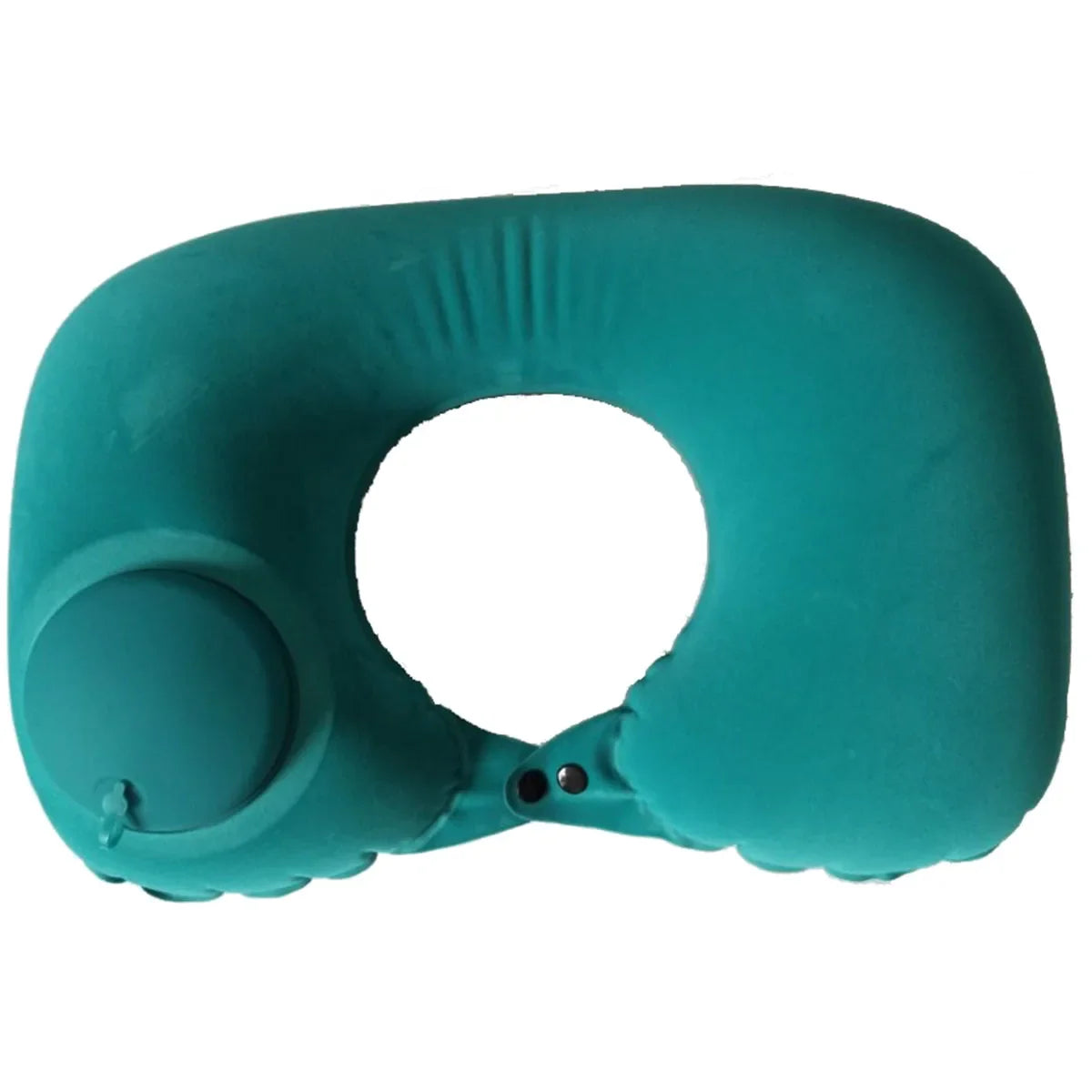 U-Shape Travel Pillow Inflateble Portable Folding Pillow Cervical Spine Protection Sleep Pillow Car Inflate Ring Neck Pillows