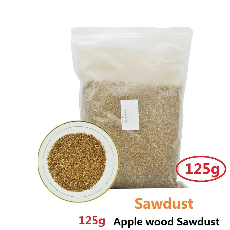 125g-450g Natural Apple Wood Pellets for Smokers Wood BBQ Pellet Barbecue Chunks Pieces Grills BBQ Bake Roast Bacon Meat Fish