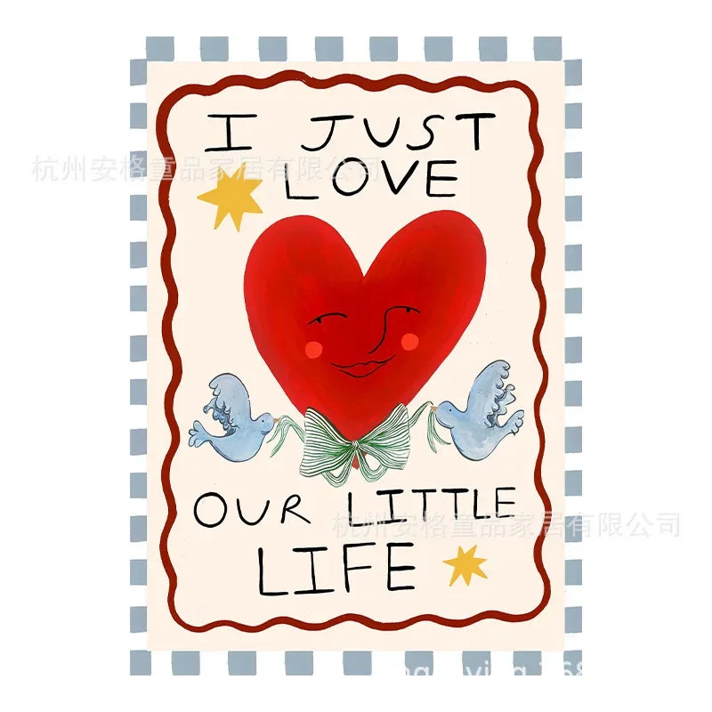 Newborn Photography Background Painting 25simple Nordic Ins Art Poster Decorative Painting Core Sticker Children's Room Painting
