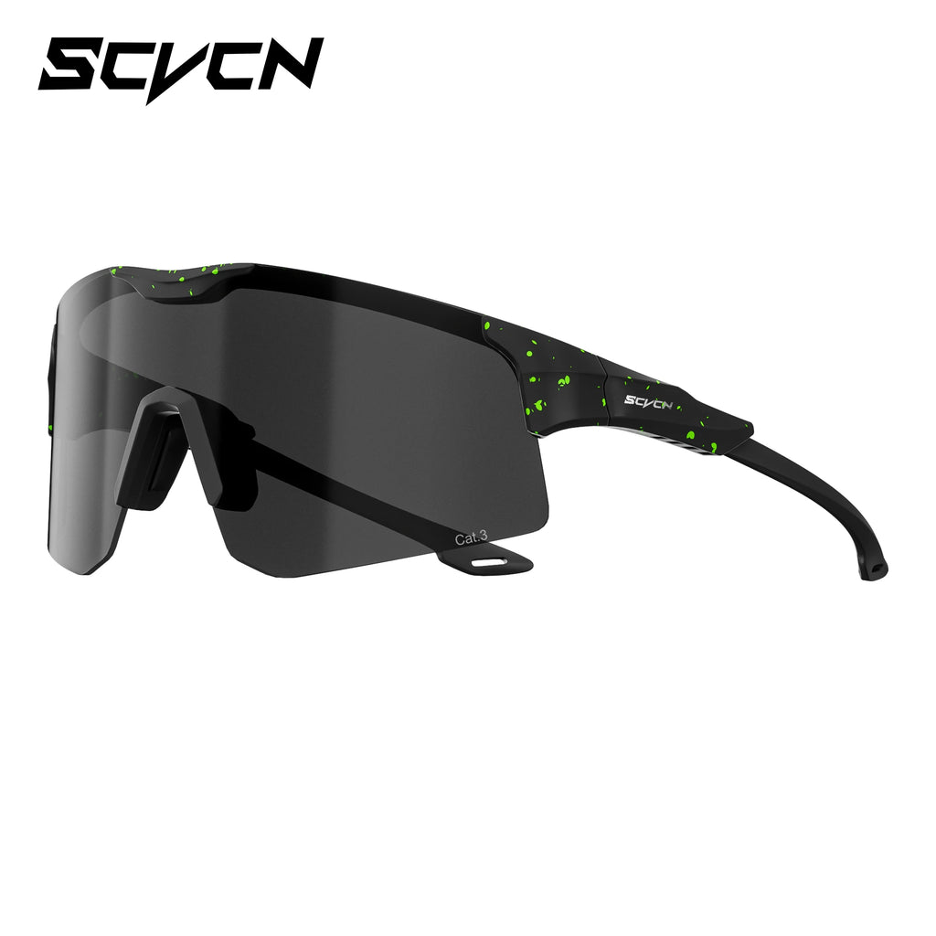 SCVCN Sports Sunglasses Cycling Glasses MTB Riding Speed Skating UV400 Fishing Goggles Man Woman Bike Bicycle Hiking Eyewear