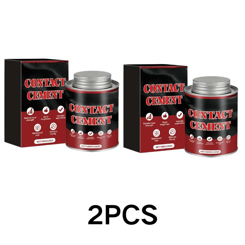 100g Fast Drying Contact Cement Adhesive Waterproof Durable High Toughness Efficient Drying Adhesive For Multi-Material Repairs