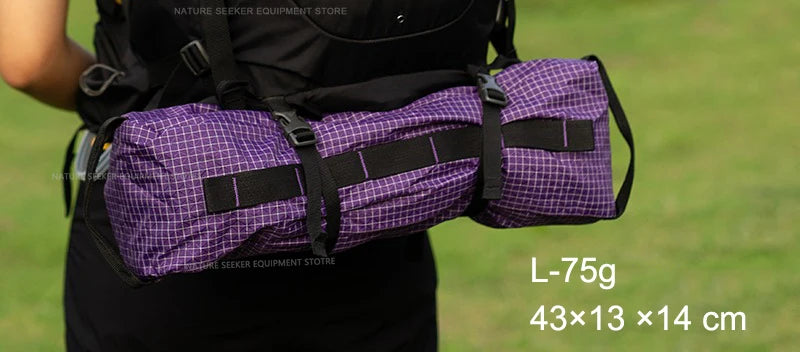 Lightweight External Hanging Bag for Backpack Tactical Hiking Camping Chair Storage Bags Tourism Travel Outdoor Gear Equipment