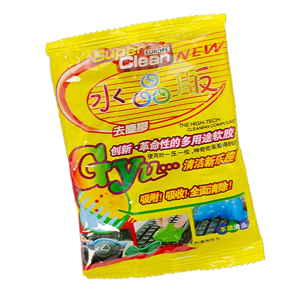 1pc General Dust Removal Gel Car Interior Cleaning Magic Clay Household Keyboard Desktop Cleaning Tool Car Accessories